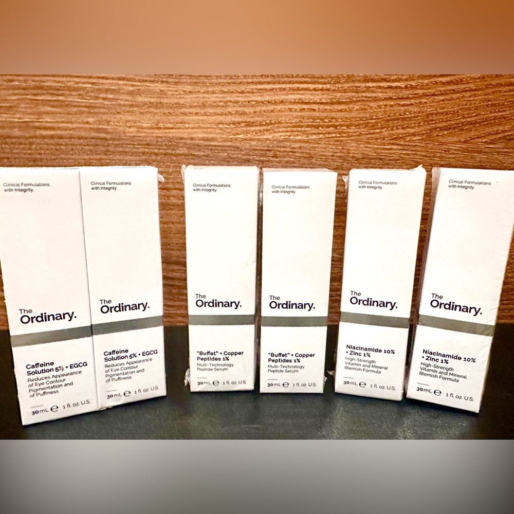 ‼️SALE‼️ NEW 6 x THE ORDINARY SKINCARE SET OF 6 BOTTLES - BUNDLE - 30 ml/ each - Picture 2 of 5